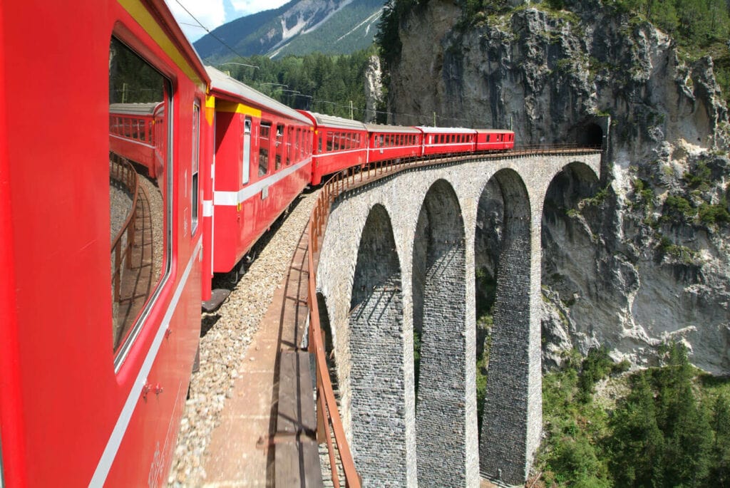 Bernina Express - Train Travel Switzerland