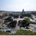 Train Travel Spain - Barcelona - Plaça de Catalunya